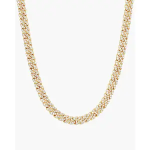 Iced Out Cuban Link Chains 5mm