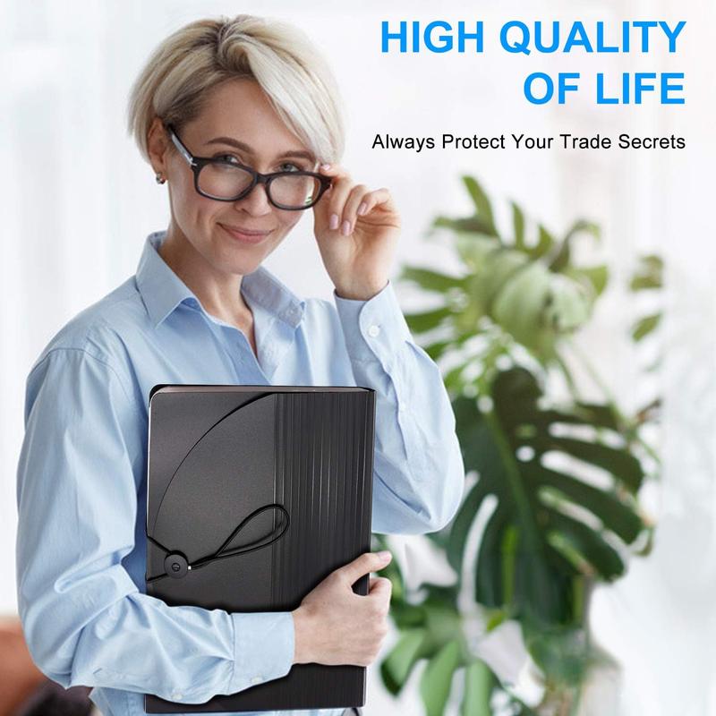 Accordion File Organizer, 12 Pocket Expanding File Folder with Label, Portable Monthly Bill Receipt Organizer, Document Storage Organizer, Expandable Desktop File Keeper, Letter/A4 Size