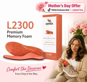 Aetrex Women’s Memory Foam Insoles – Arch Support & Foot Pain Relief | All-Day Comfort for Medium & High Arches | Good Gift for Mom