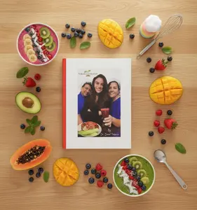 Dr. Valencia Diet Book (English & Spanish), Softcover – Meal Planner for Healthy Eating & Balanced Living Guide