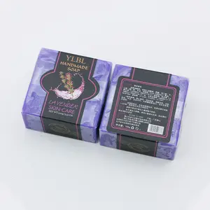 Lavender Soap Set of 2, Handmade Facial & Bath Soap, Deep Cleansing Moisturizing Hydrating Skin Care, Unisex, Ideal for Daily Use & Body Care