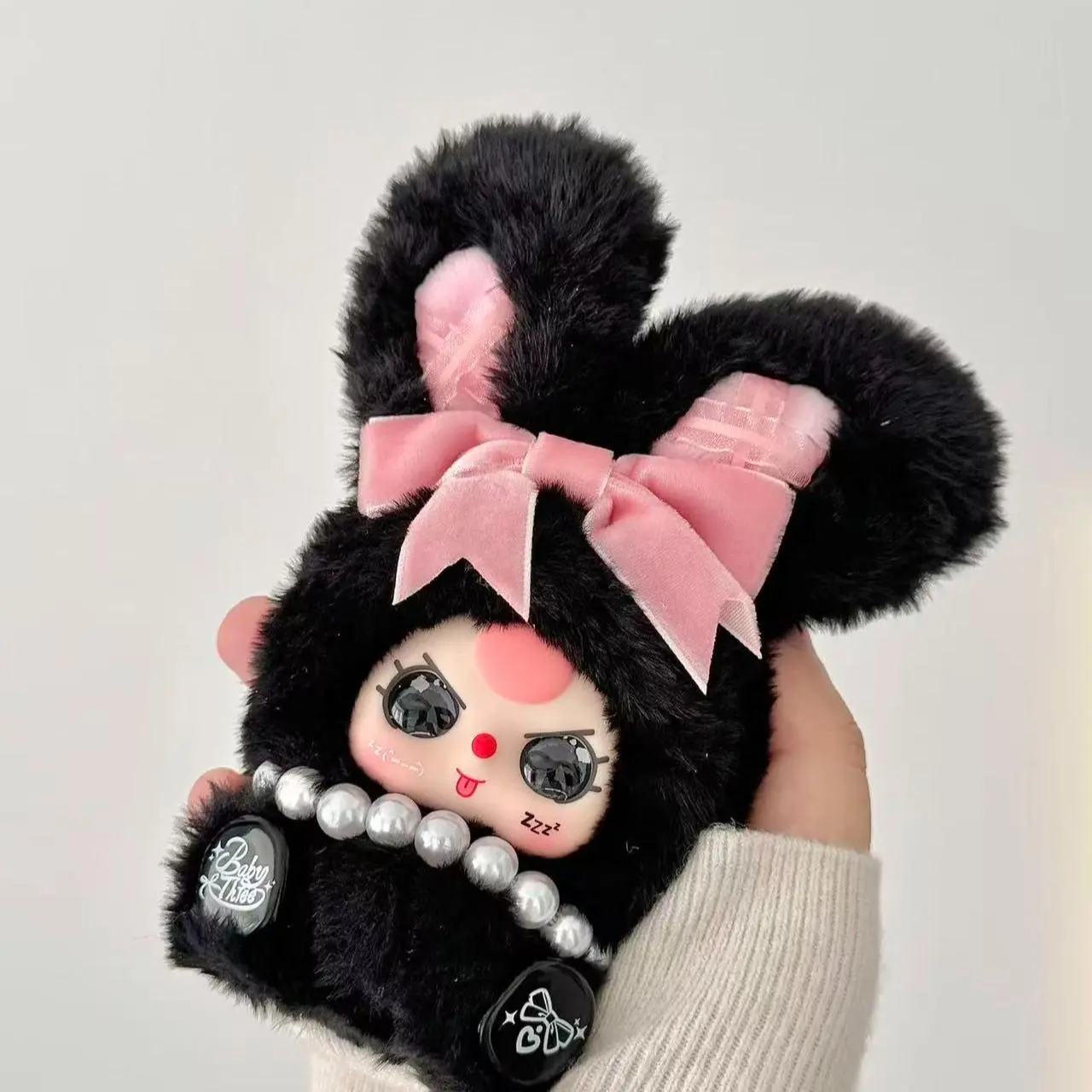 CN-BB3-Romance cipher The Plush series Mystery Boxes Bag Pendant Bunny Plush Dolls Soft Collectibles