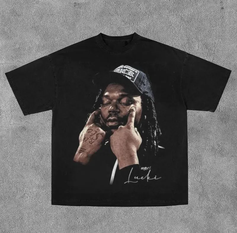 Lucki Face T-Shirt, Sweatshirt, Hoodie, Vintage Unisex Gift for Fan Sweatshirt, Hoodie, Comfort Colors