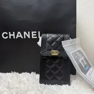Pre-owned weiyi Lamb Belt Bags Chanel