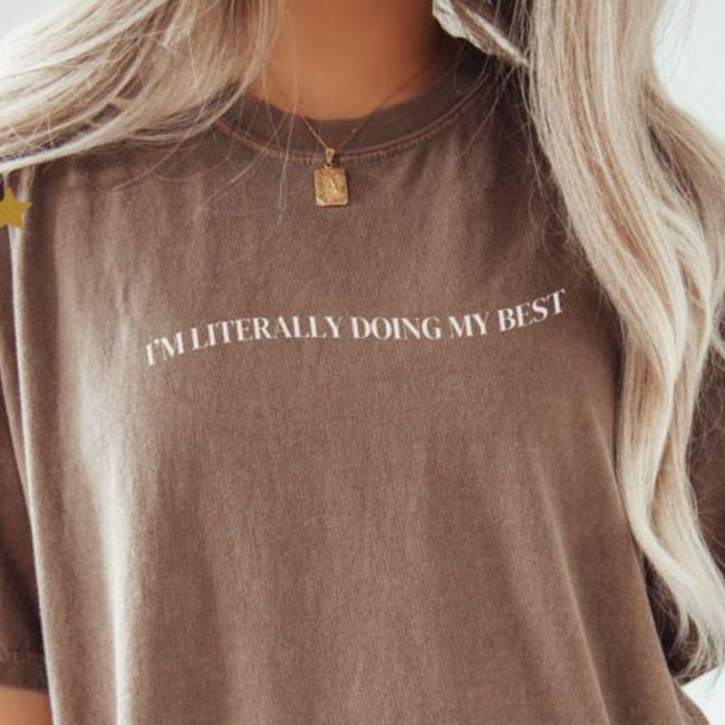 Comfort Colors Funny Womens Quote Shirt, Comfort Colors Meme Tee, Funny Saying Sarcastic Gift for Her, Funny Adult Unhinged Tshirt for Women Birthday