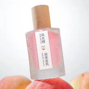 50ML Peach Scented Perfume, Long Lasting Fruit Scented Perfumes, Women's Perfume, Fragrance for Women, Cosmetic Product for Daily Use, Floral Fruity Fragrance
