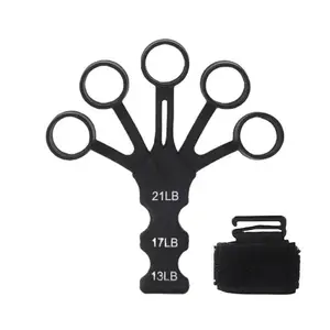 Custom Silicone Workout Hand Gripper Rehabilitation Wrist Strength Exercise Hand Grip Finger Resistance Band