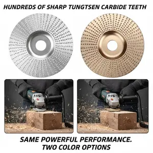 Wood Grinding Shaping Disc Set Angle Grinder Polishing Wheel for Wood Carving Sanding