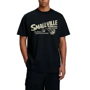 Meteor Capital of the World - 100% Cotton  Funny Smallville Kansas Population Design Unisex T-Shirt, Short Sleeve and Tee Collection for Women Men