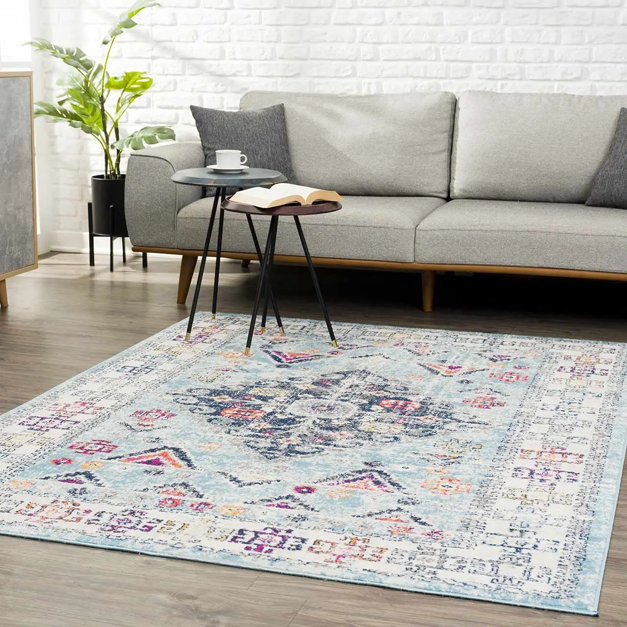 Tigris Turquoise 2314 Rectangle Geometric Area Rug - Living Room Decor, Household Textiles Clearance Item, Home Decor Rug Tigris Turquoise 2314 Rectangle Geometric Area Rug - Living Room Decor, Household Textiles Clearance Item, Home Decor Rug