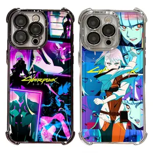 Edgerunners Cyberpunk 2077 Lucy Cool Fashion Personalized Unique Artistic Phone Cases For iPhone 17 Promax Pro Air 16 Plus 15 14 13 12 11 Colorful Shockproof Protective Cover Gift For Birthday Christmas Halloween
