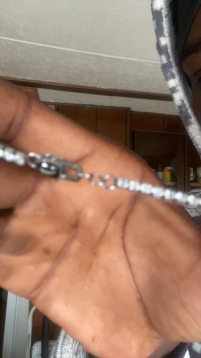 Item: 14k White Gold Plated, 22"