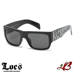 Locs Graffiti OG Thick Arm Horn Frame Hardcore Shades tiktok shop