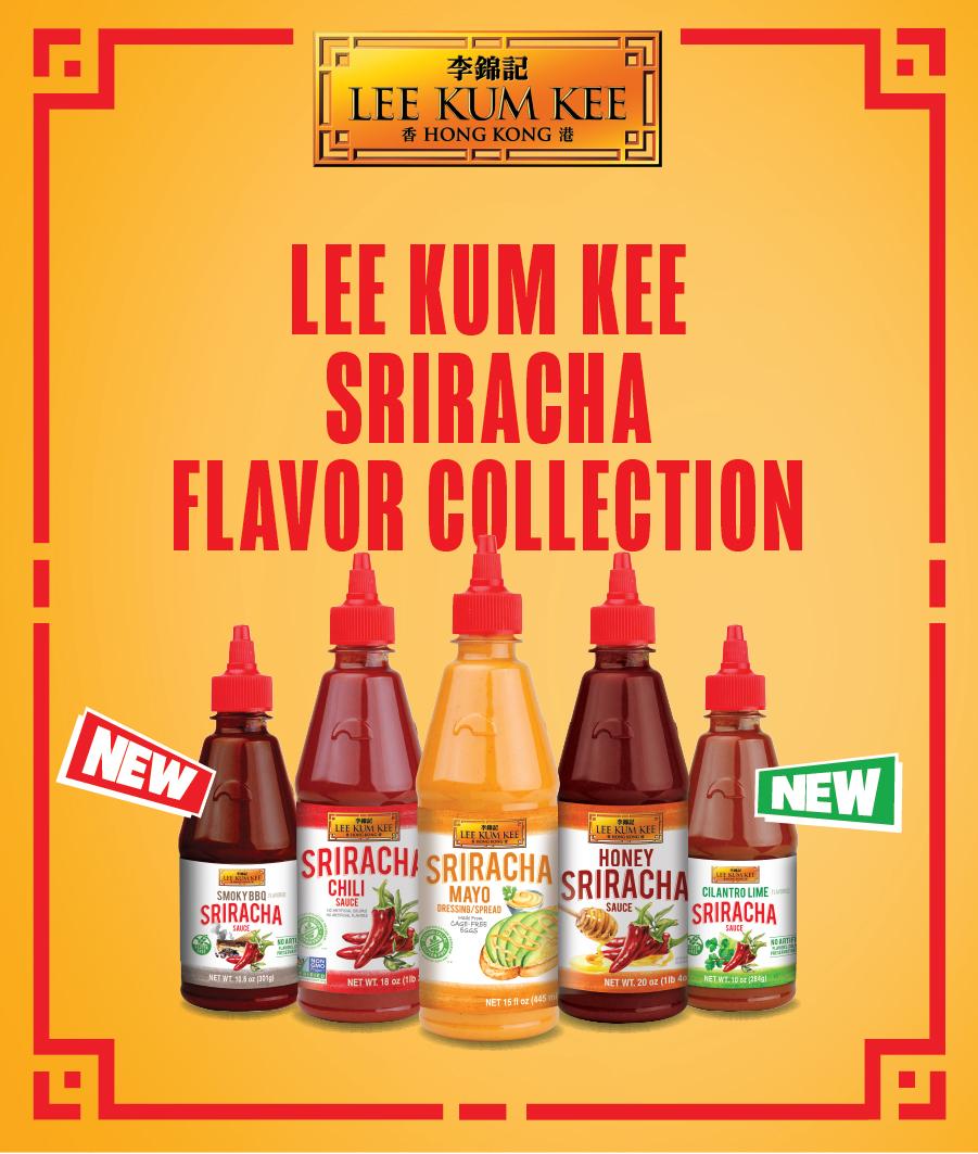 Lee Kum Kee Smoky Sriracha Sauce - multi-layered, deep smoky, with a spicy kick (10.6 oz)   Dip