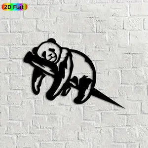 1pc Koala Metal Wall Art, Adorable Koala Statue Mural, Ideal Gift for New Year, Easter, Animal Decor Enthusiasts, Rust-Resistant Metal Wall Decor Wall Sculptures, Perfect for Living Room Wall & Garden Fence, Unique Home Wall Decor Accent