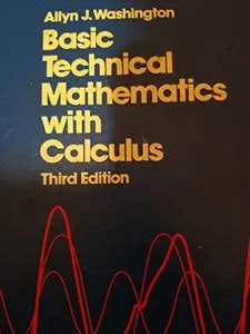 USED Book - Basic Technical Mathematics with Calculus by Allyn J. Washington (Paperback) - english