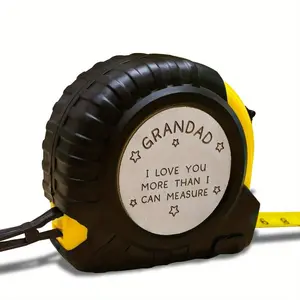Creative Grandad Themed, 1 Count Funny Durable Tape Measure, Measuring Instrument, Household Measuring Tool for Home Office, Gift for Grandad