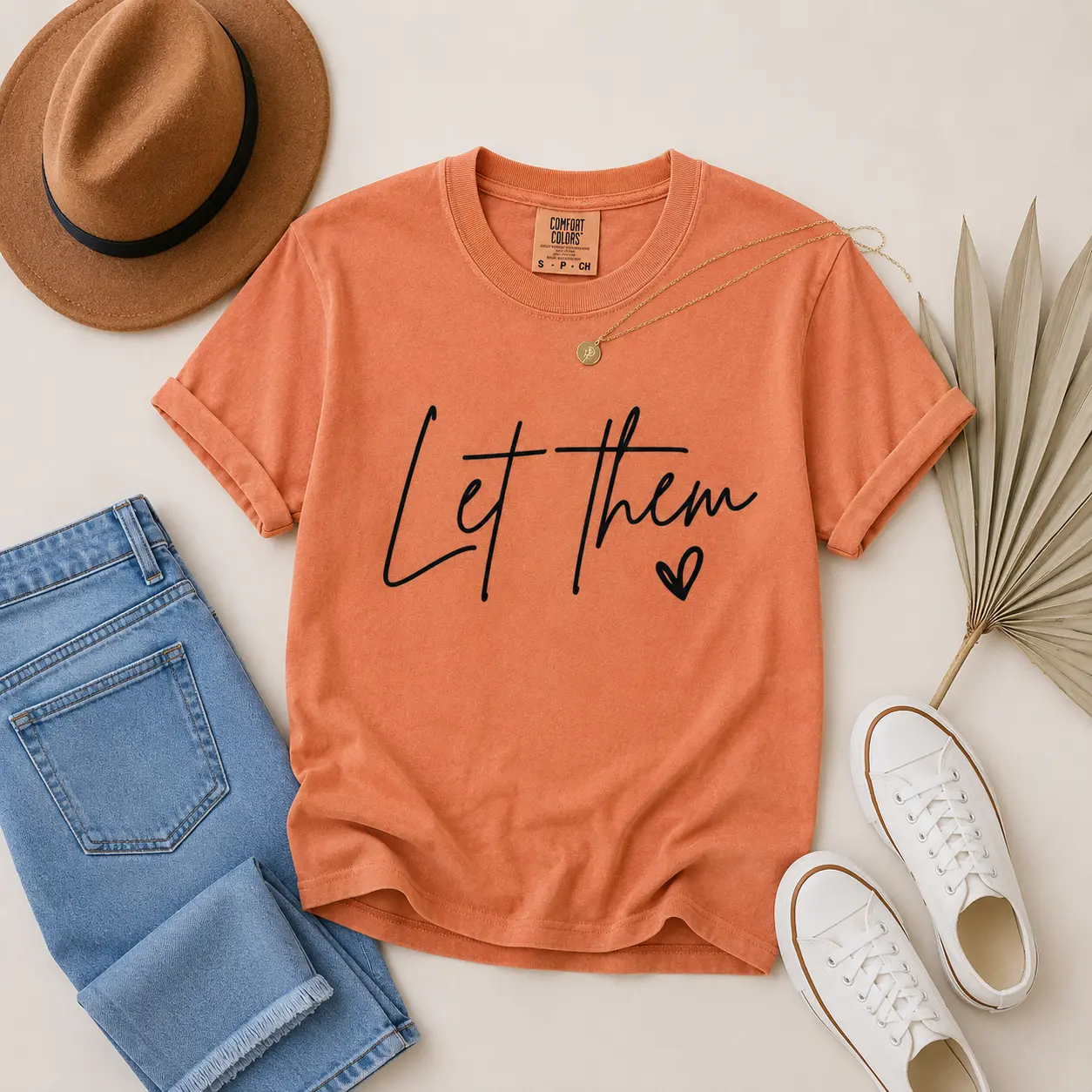 Comfort Colors Inspirational Shirt - Loose Fit, Unisex, Graphic Design, Mental Health Shirt, Suitable for Summer Wear - Apparel, Beach - TrendWear USA
