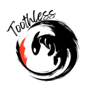 Toothless shop shop logo
