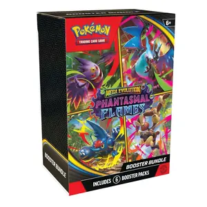Phantasmal Flames Booster Bundle Pokemon Trading Card Game