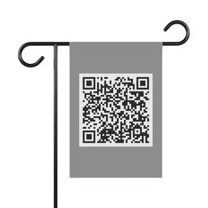F*ck ICE QR Code Flag, Subtle Anti Trump Garden Flag, FDT Garden Flag, Defend Immigrants, Anti Maga Yard Sign, Hidden Message Flag