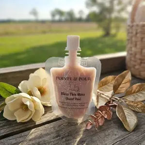 Pointe & Pour Bless This Mess (Sweet Pea)  Squeezable Wax Melt for Relaxation and Aromatherapy
