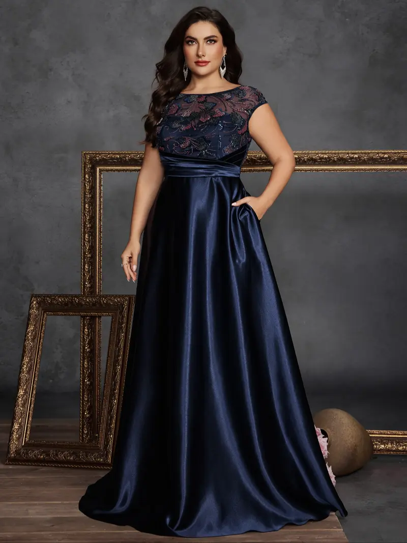 long embroidered dress - TikTok Shop