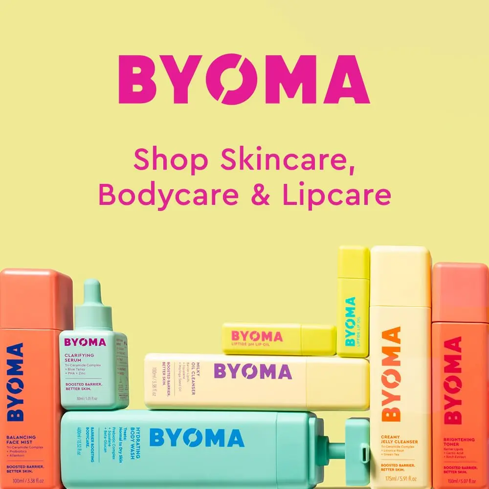 BYOMA Brightening Body Wash | Creamy Formula, Niacinamide & Azelaic Acid, Brightens & Evens Tone, Skin Barrier Repair, For Dull, Dehydrated Skin