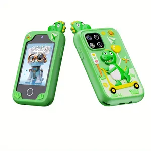 4-Color Kids Educational Toy Phone: 1080P HD Camera + 20 Puzzle+ Music/Stories + Alarm - Ideal for 3-8 Years Old ,  2.8inch touch screen
