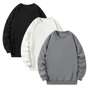Holafish 3Pack Plain Women's Casual Sweatshirts Crewneck Long Sleeve Fuzzy Fleece Midweight Pullover Fall Fashion 2025