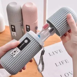Portable Toothpaste Toothbrush Protect Holder Case Travel Camping Storage Box