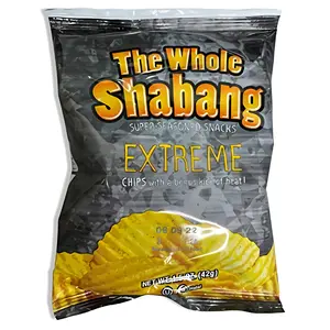 The Whole Shabang Potato Chips by Moon Lodge | 1.5 Oz | Extreme | Pack of 12 The Whole Shabang Potato Chips by Moon Lodge | 1.5 Oz | Extreme | Pack of 12