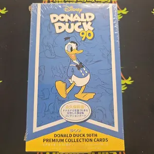 Donald Duck 90th Anniversary Premium Collection Card Box Sealed Collectible Trading Cards Hobby Trading Cards
