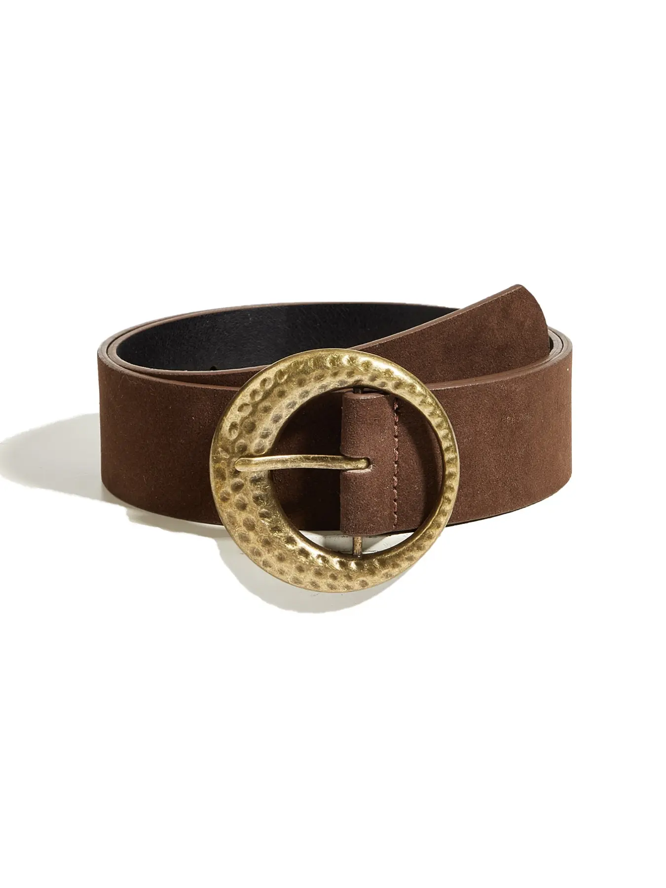 Vintage Western Style Coffee Suede Women display picture 3