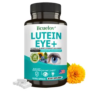 Bcuelov Lutein Vitamins Supplements - Vitamin Dietary Eye Health Supplement, Relieves Eye Fatigue, Supports Blue Light Protection, 120 Capsules