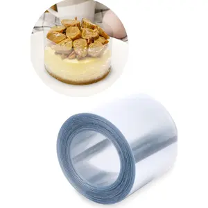 Cake Collar 2 x 600 in (50ft) - Acetate Roll - Acetate Sheets for Baking - Cake Wrapping Plastic - Acetato para Reposteria y Pasteles