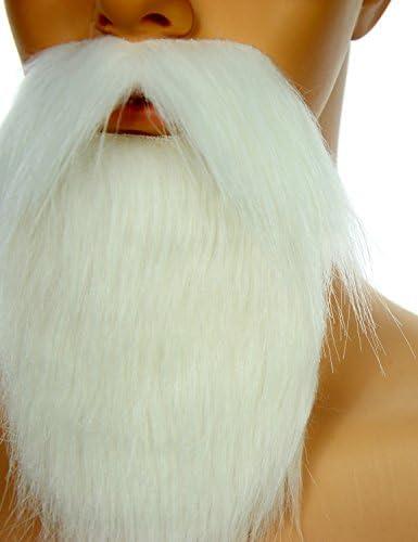 Kame Sennin Master Roshi Costume White Beard Mustache with Glasses Menswear Clothing