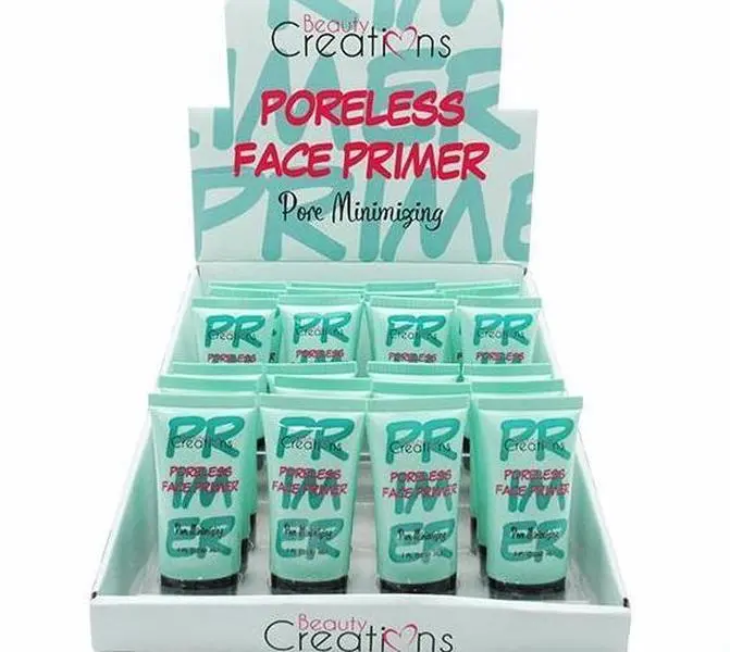 Beauty Creations Poreless Face Primer - Wholesale Display 24 Units (PT01)