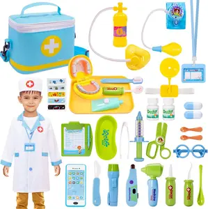 Doctor Kit for Toddlers 3-5, Dentist Play Set with Teeth for Kids Pretend Play Kids Toys Birthday Gift for Toddler Boys Aged 3 4 5 6 Years Old