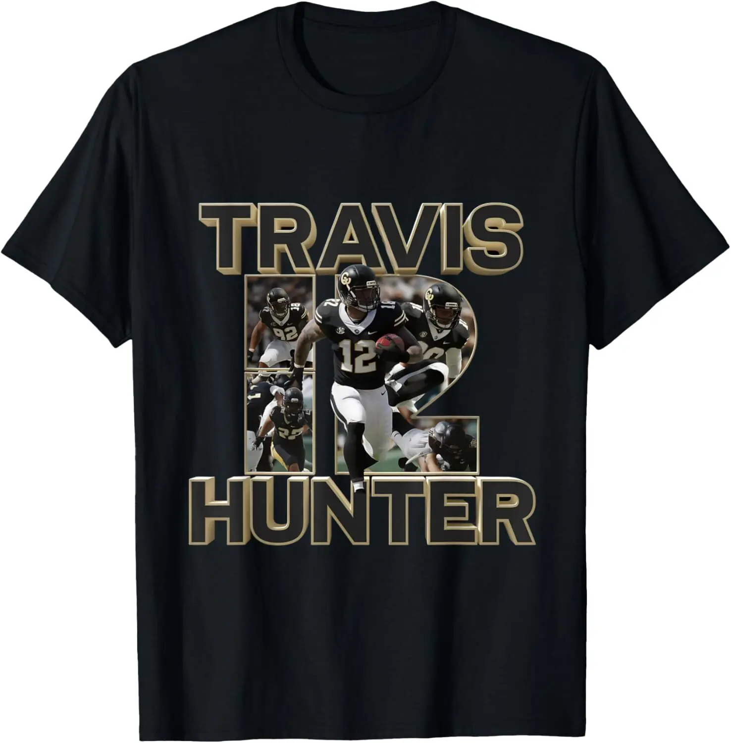 Travis hunter Outfit Vintage Shirt ~ Unisex Apparel Relaxed Fit Printed In The Usa Clothing