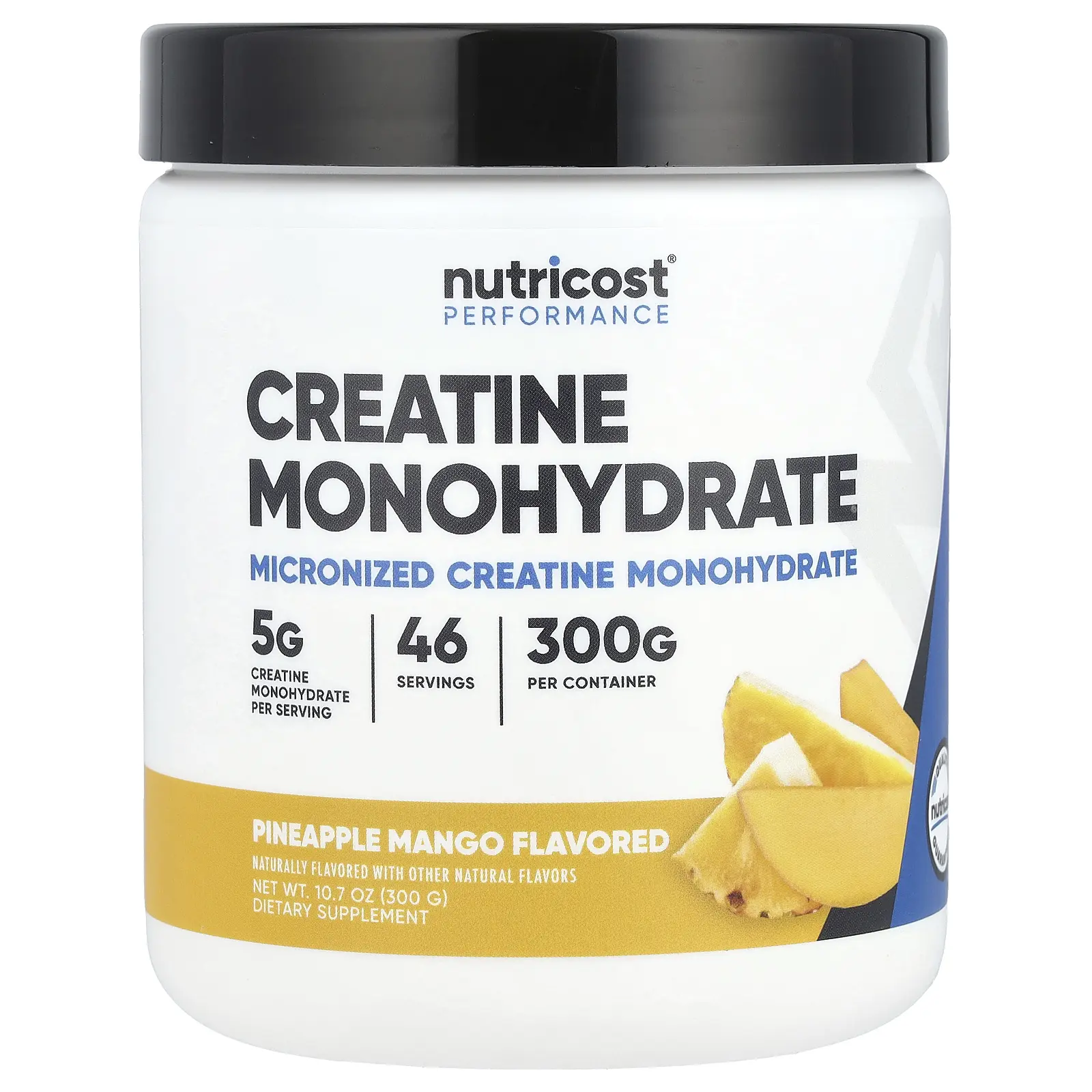 Nutricost Performance, Creatine Monohydrate, Pineapple Mango, 10.7 oz (300 g) Nutricost Performance, Creatine Monohydrate, Pineapple Mango, 10.7 oz (300 g)