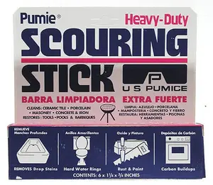 HDW-12T Heavy-Duty Pumice Scouring Stick, Kitchenware & Outdoor Barbecue Utensils, Outdoors