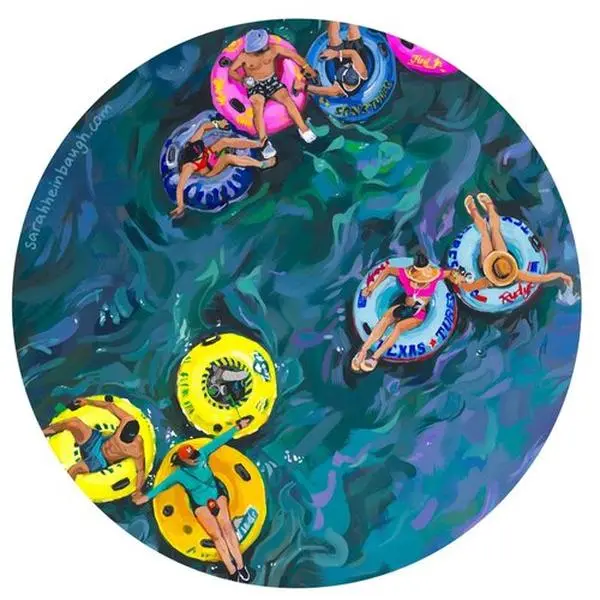 Float On Sticker