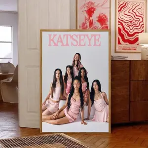 [SALE UP TO 50% + FREE SHIP]  KATSEYE 2026 K-Pop Group Poster, Home Wall Decor