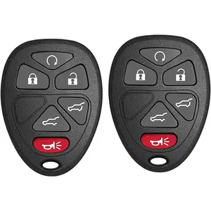 Car Keyless Entry Key Fob Fits 2007-2014 Chevy Tahoe/Suburban/GMC Yukon, Cadillac Escalade ESV EXT(FCCID:OUC60270,OUC60221 20869057,15913427)