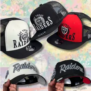 New Era Las Vegas Raiders Snapback Cap Collection – Flat Brim NFL Hats with Embroidered Raiders Logos, Adjustable Streetwear Baseball Caps for Men & Women, Limited Edition 2026 Urban Streetwear Gorra premium, moda urbana para hombres y mujere