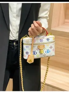 New Fashion Crossbody Bag, High-End Handbag, Bucket Style, Versatile Small Bag, High Aesthetic Single Shoulder Bag for Women, Casual Shoulder Bag, Fashionable Shoulder Bag, Pu Leather Bag