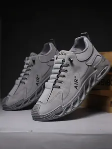 Men's Minimalist Platform Thick Soled Sneakers | Lightweight Mesh Dad Shoes | Elevated Everyday Wear