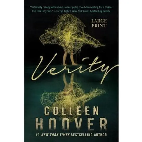 Verity - Colleen Hoover, Thriller Novel, Paperback Literature Book, Thriller Novels