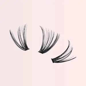 Diy Lash Extension Kit Lash Extensions Kits 420 Pcs Lash Clusters With Lash Glue, Remover, Eyelash Clusters Tweezer For Beginner Diy Individual Lash Extension At Home Easy To Apply(Blushing) Salon Faux Mink Flawless Eyelashes Extensions Gentle Cosmetic